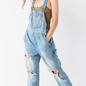 BDG Ryder Boyfriend Overall - Vintage Slash Szie Small
